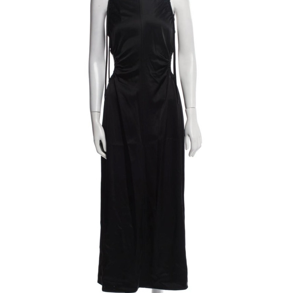 La Ligne Black Backless Dress